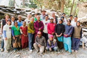 Friends of Chhairo gompa © 2013 Tom Fakler
